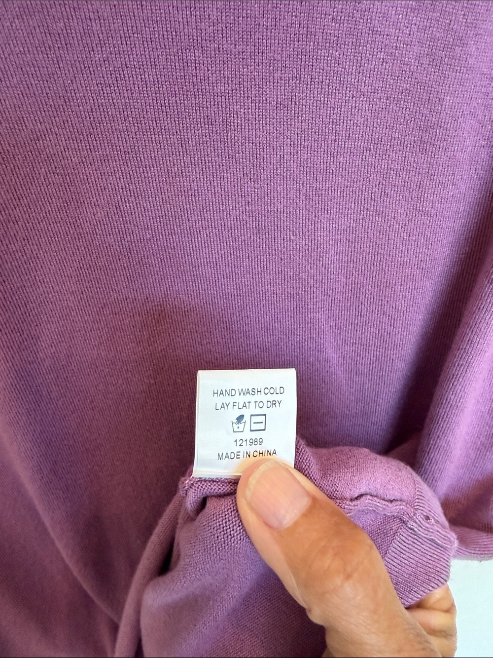 Staccato Plum Short Sleeve Crewneck Tee - Picture 4 of 5